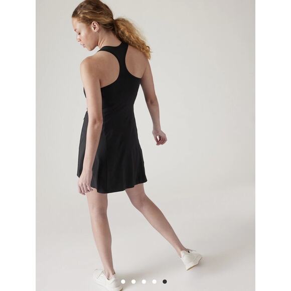 Athleta Levitate Black Athletic Mini Dress Womens XXS NWOT - Picture 5 of 8
